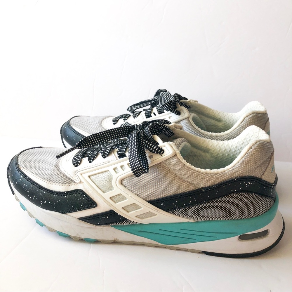 Men’s Brook’s Throwback Sneakers Splattered Blue